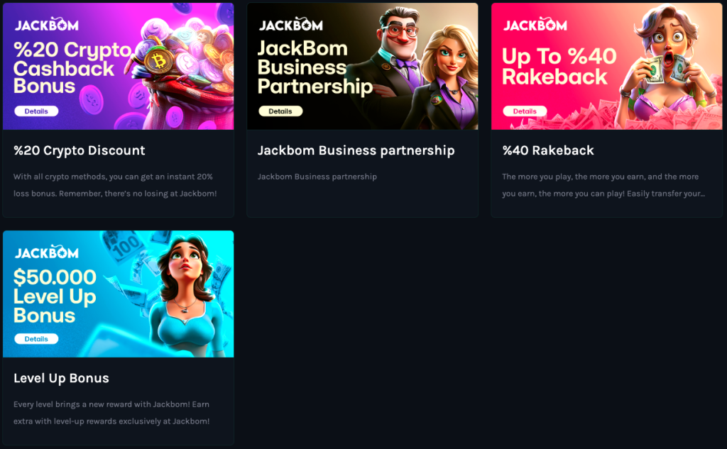 Jackbom Casino Promotions