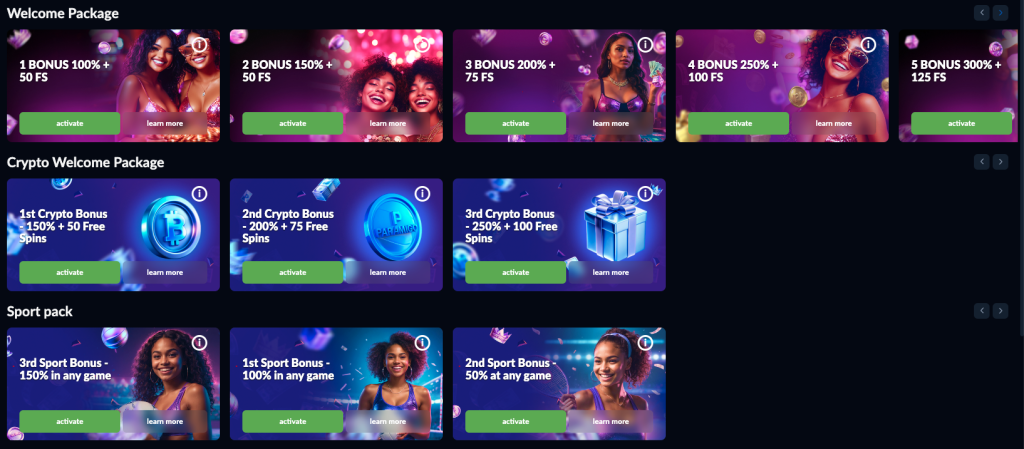 Paramigobet’s bonuses.