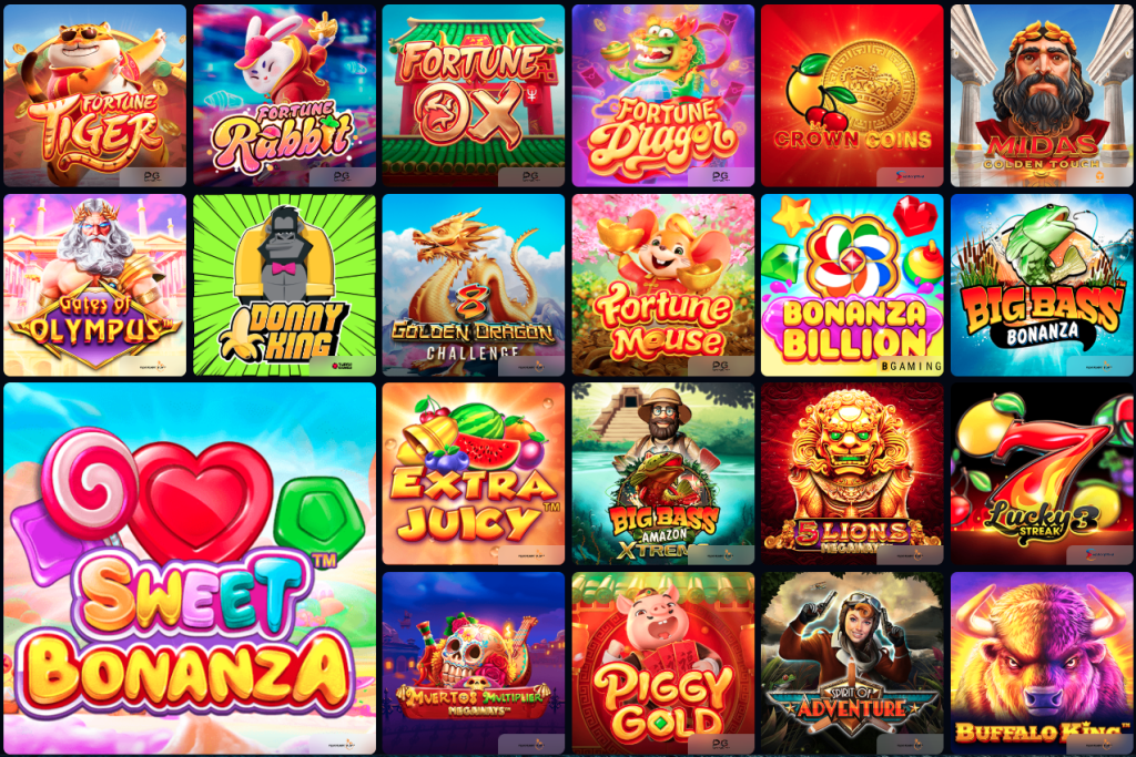 Paramigobet’s game portfolio.