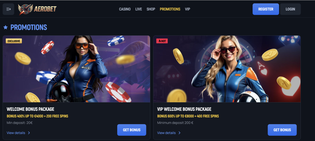 aerobet casino promotions
