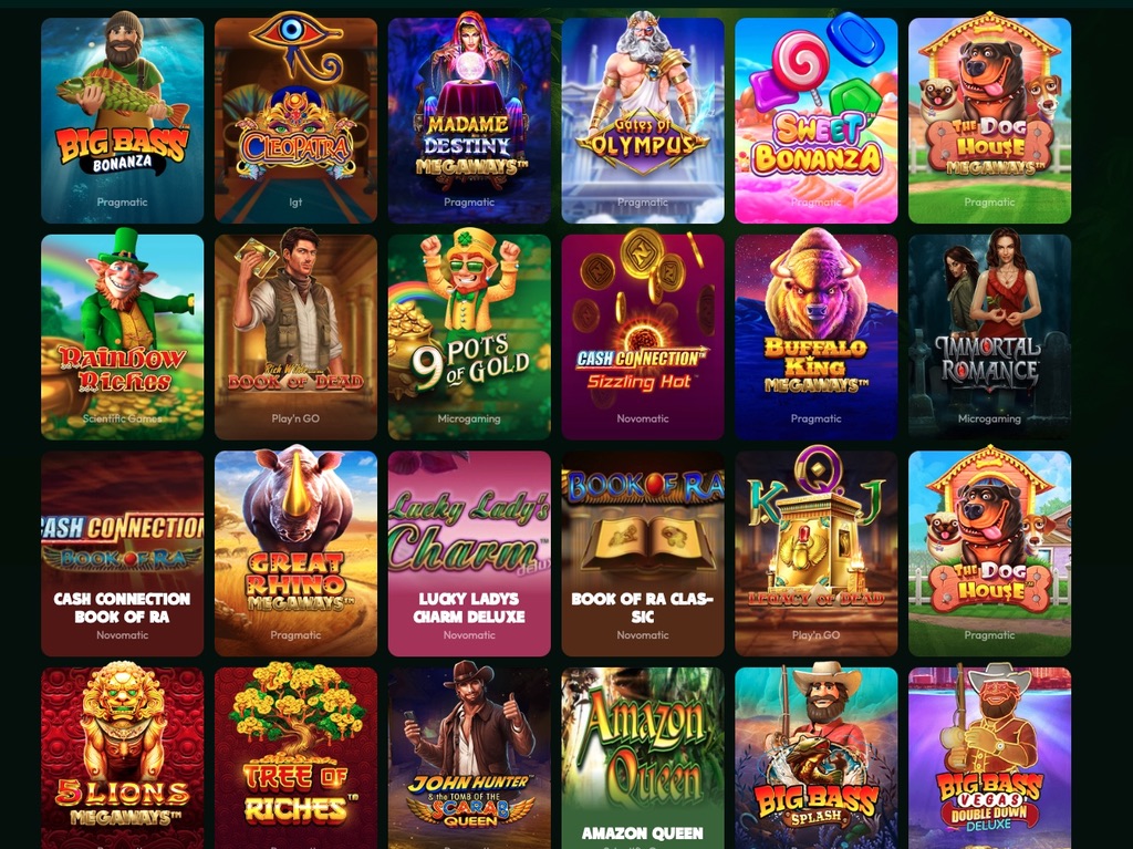 new games at non UK casinos