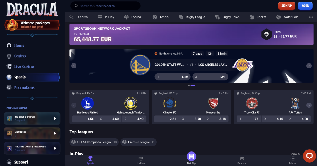 Dracula Sports Betting.