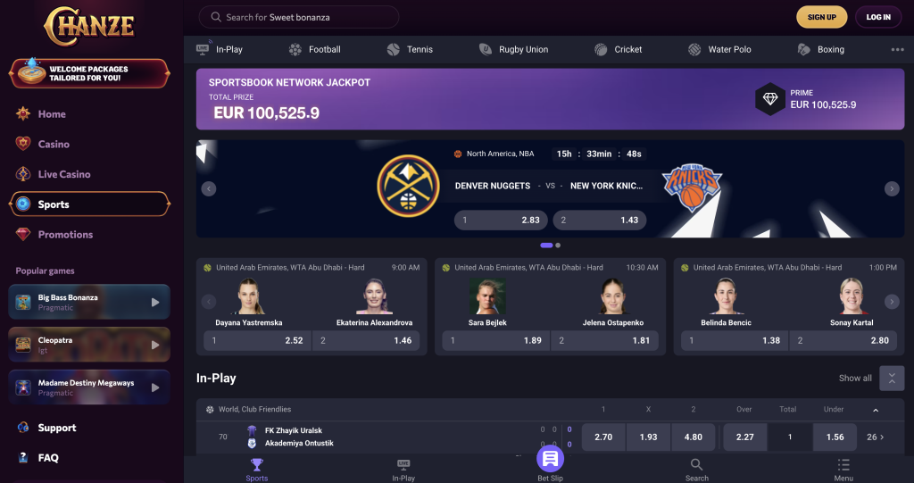 Chanze Sports Betting